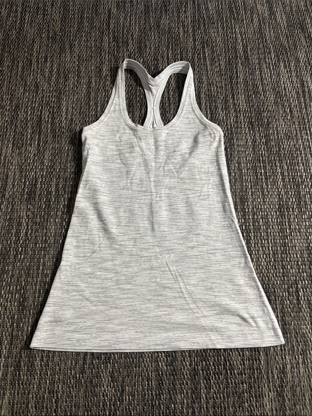 Lululemon Cool Racerback Tank Heathered Grey
